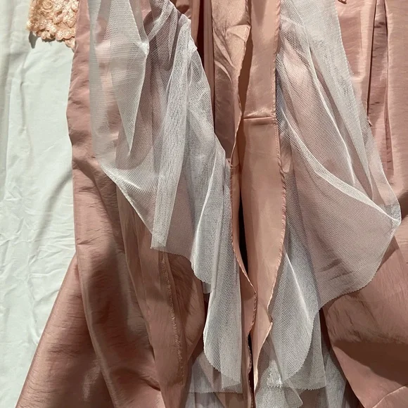 J Howard Elegant Pink Floral Lace Women’s Dress Wedding Guest - Picture 7 of 9